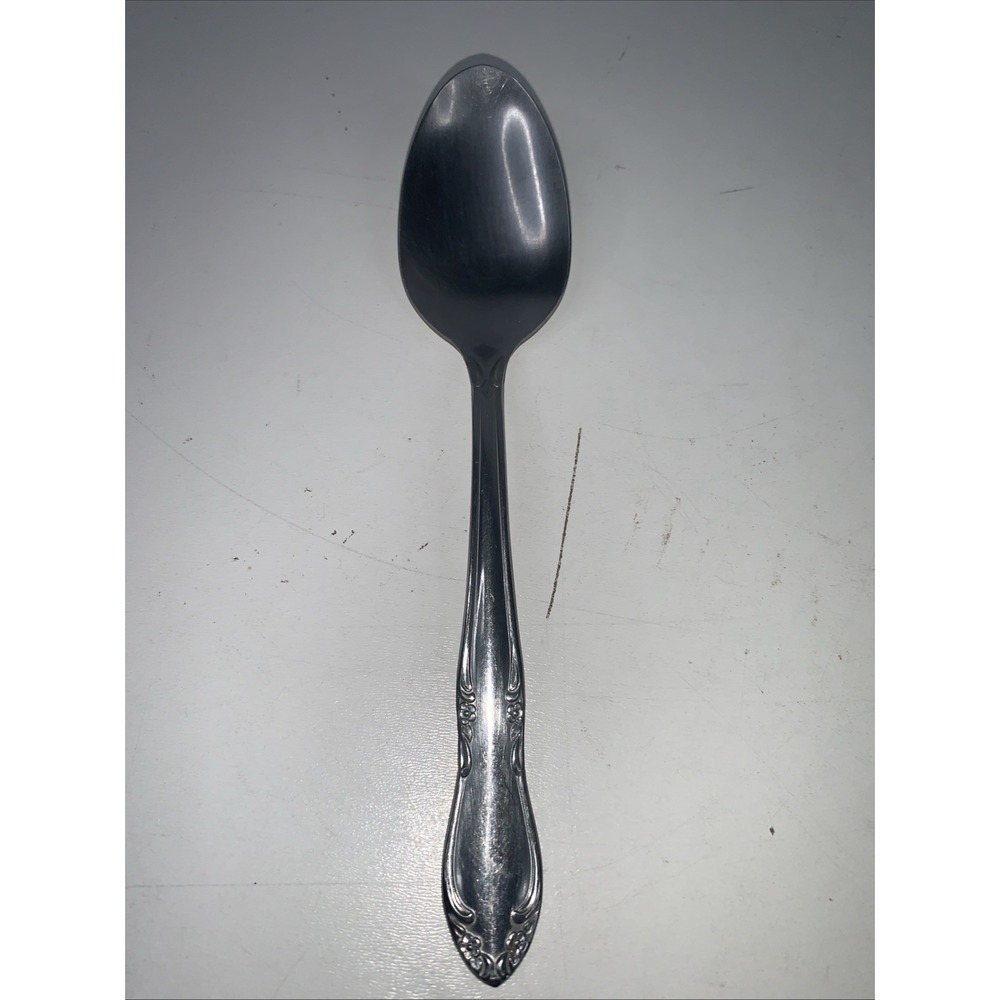 Oneida Plantation Custom Stainless Glossy Floral Teaspoon